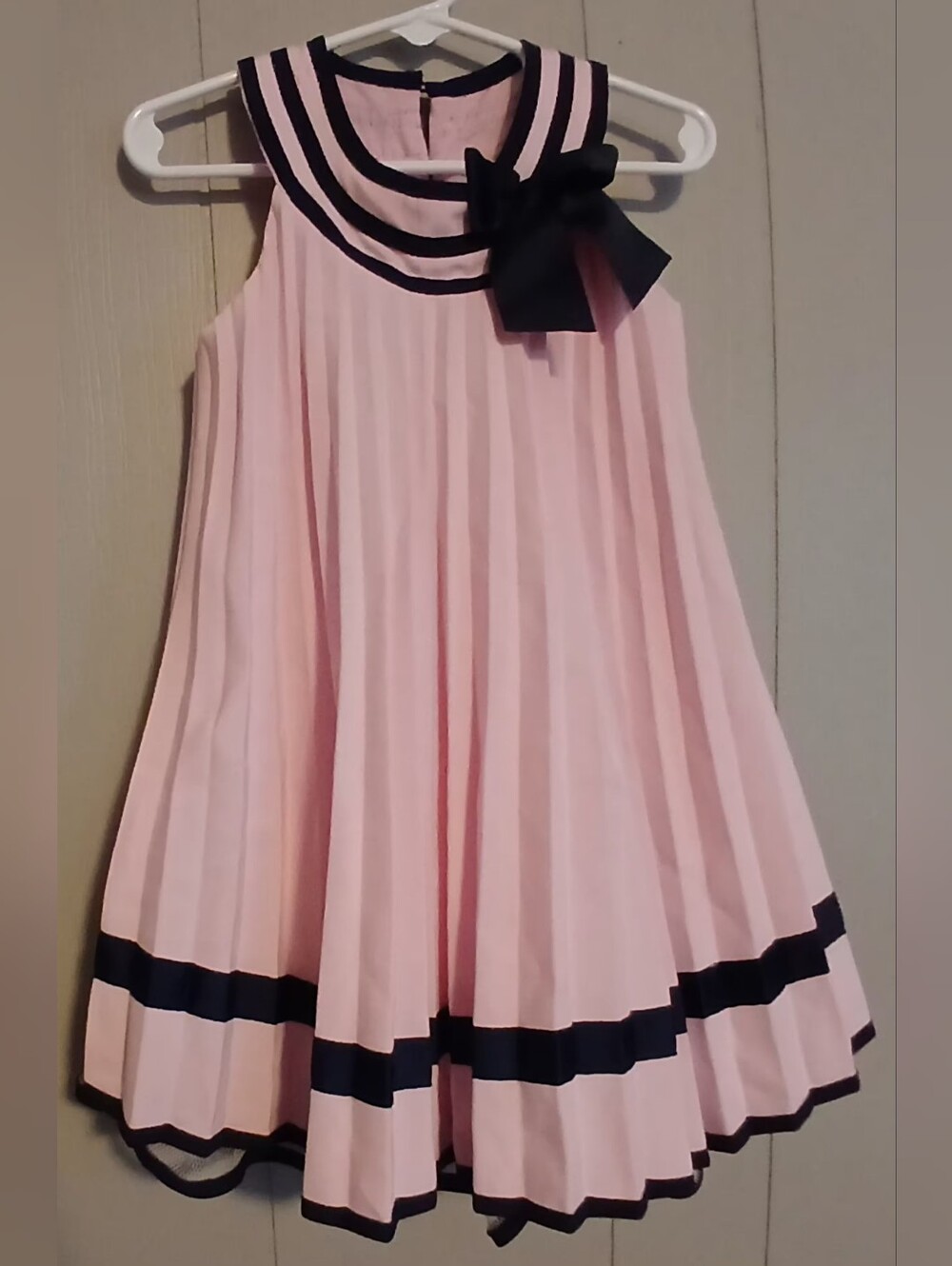 Bonnie Jean Girls 2t Pink Sailor Dress